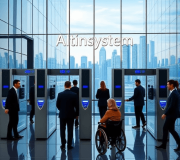 گیت کنترل تردد افراد معلول