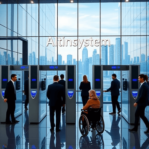 گیت کنترل تردد افراد معلول