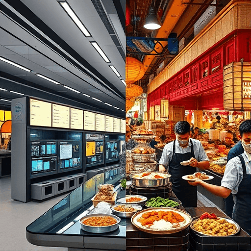 مقایسه روش سنتی و اتوماسیون تغذیه