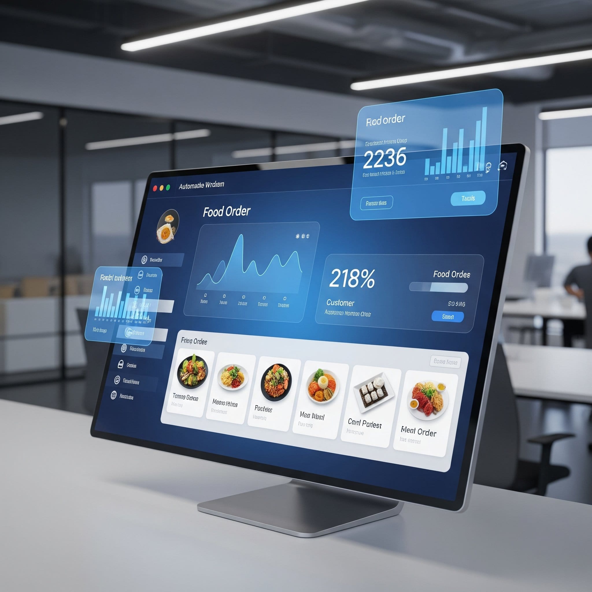 کاهش هزینه سازمان با اتوماسیون تغذیه