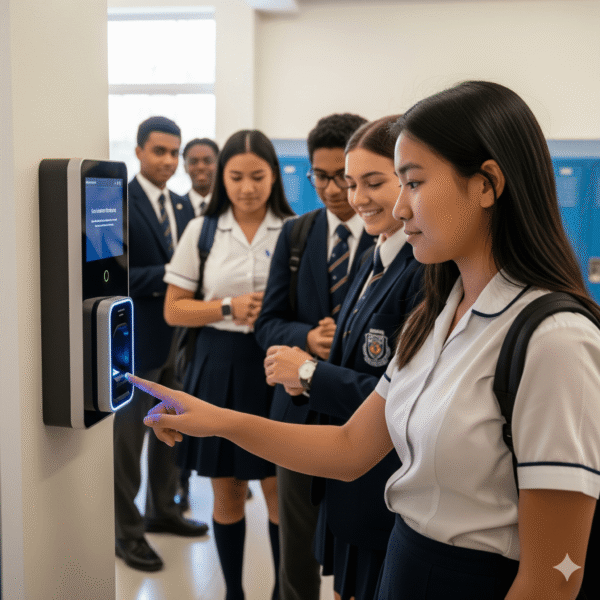دستگاه و نرم‌افزار حضور و غیاب مدارس | مدیریت هوشمند دانش‌آموزان