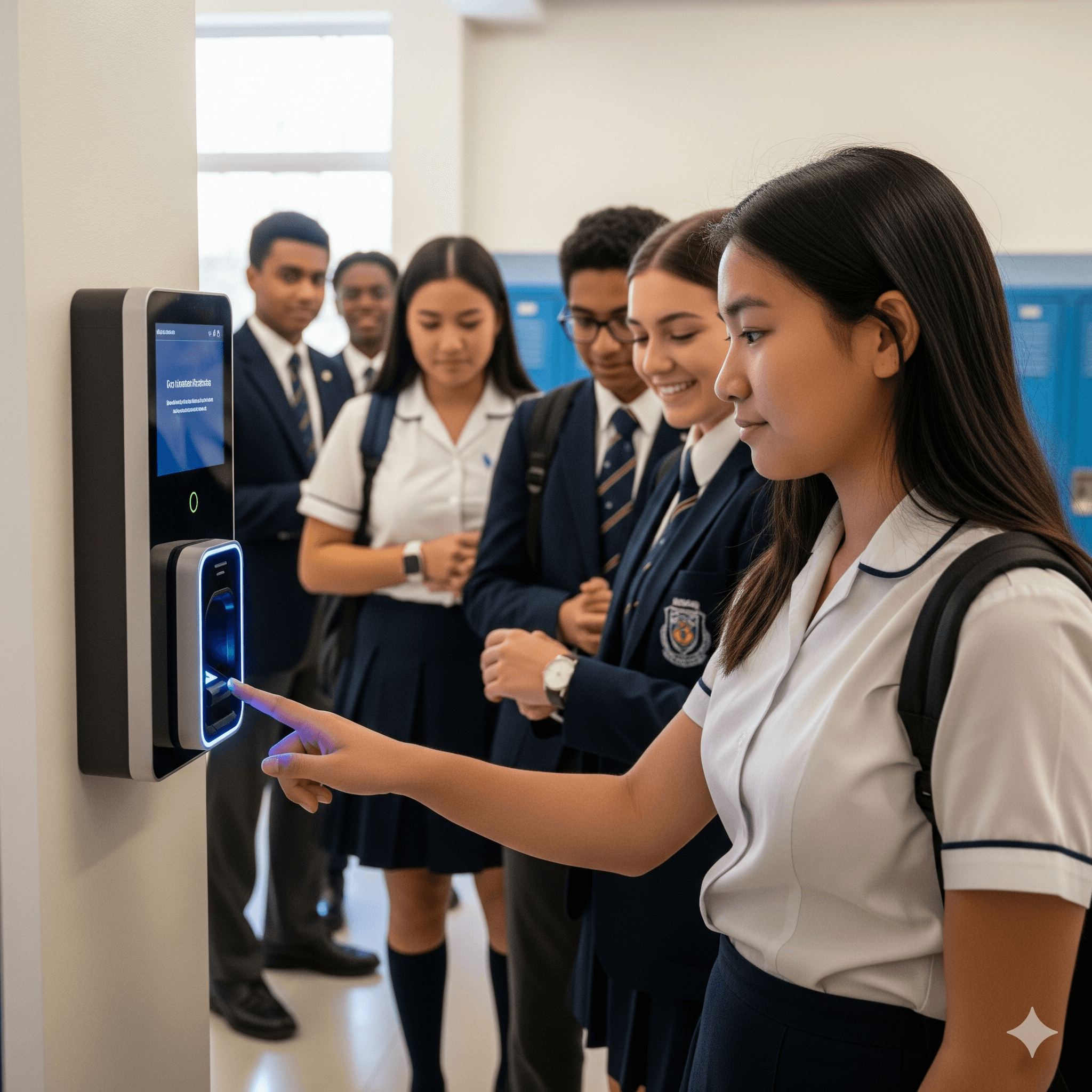 دستگاه و نرم افزار حضورغیاب مدارس